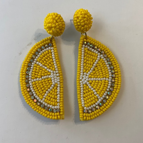 Lemon earrings - Picture 2 of 2